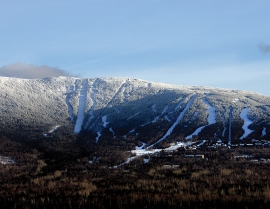 Saddleback Mountain is Maine’s third largest ski area.