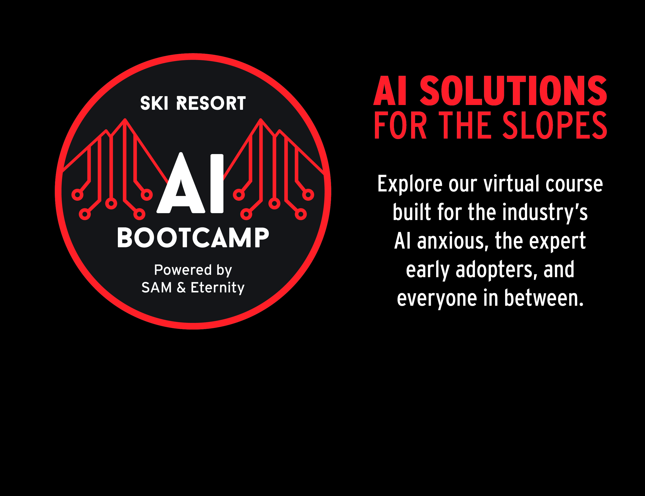 Register for the Ski Resort AI Bootcamp