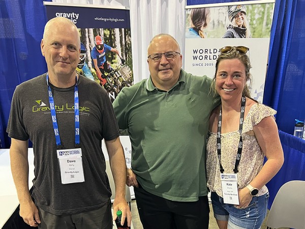 Dave Kelly  Gravity Logic with Peter Sutcliffe and Kate Ditullio of Toronto ski club   Dave Kelly  Gravity Logic with Peter Sutcliffe and Kate Ditullio of Toronto ski club