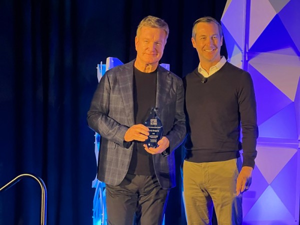 Rusty Gregory  Vice Chairman  Alterra receiving a Lifetime Achievement Award Rusty Gregory  Vice Chairman  Alterra receiving a Lifetime Achievement Award