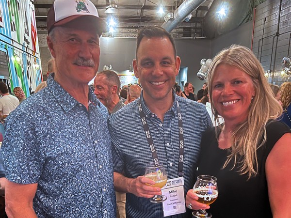 Sierra at Tahoe s John Rice with Mike Rietzell from Ski California and Janelle Walker USFS Sierra at Tahoe s John Rice with Mike Rietzell from Ski California and Janelle Walker USFS