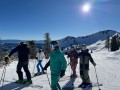 eric lipton  dave amirault  joe hession  tonia coleman  and james coleman enjoy first tracks