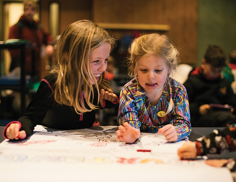 Smugglers’ Notch, Vt., keeps smiles on kids’ faces with a variety of programs and activities off the slopes.